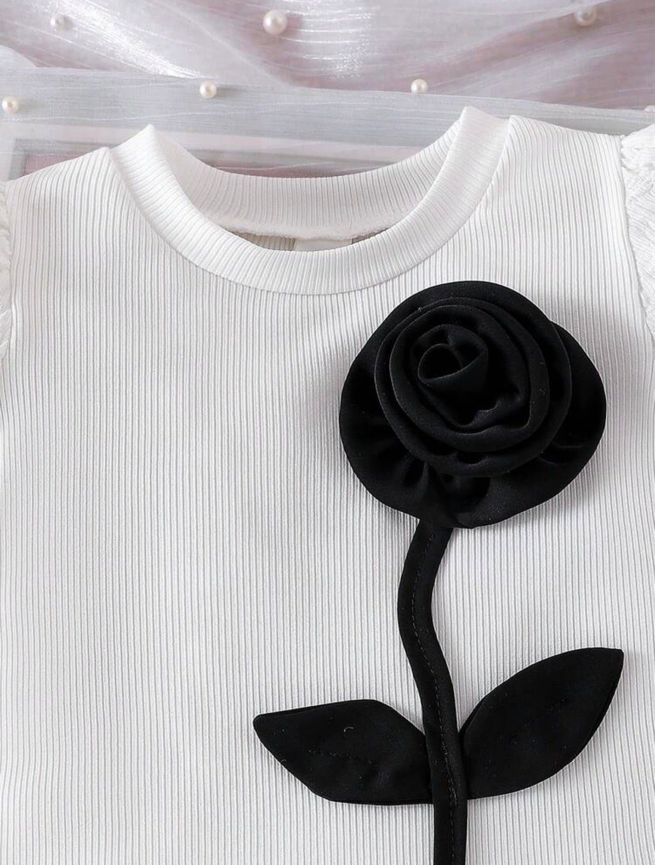 2 pcs set / black & white
