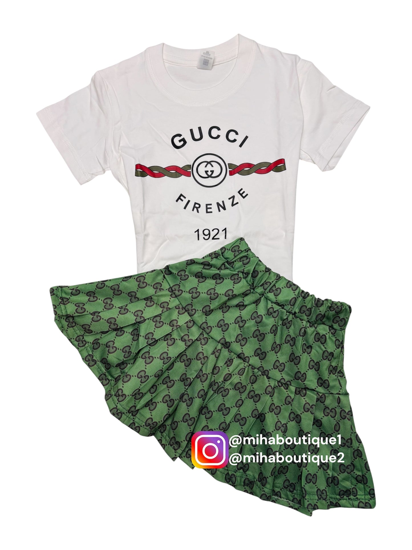 2 pcs set Ggreen